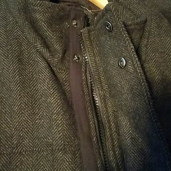 Mens Wool Coat - Picture 3 of 7